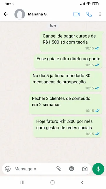Print WhatsApp Mariana S.